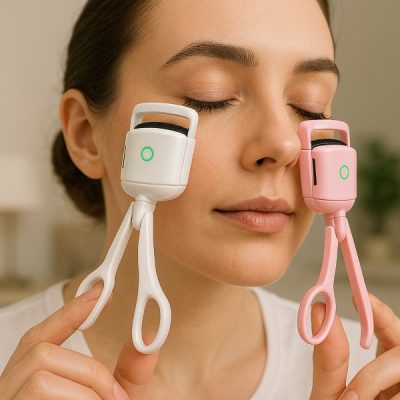 Ricaricabile USB, piegaciglia riscaldato | GLAMCURLI